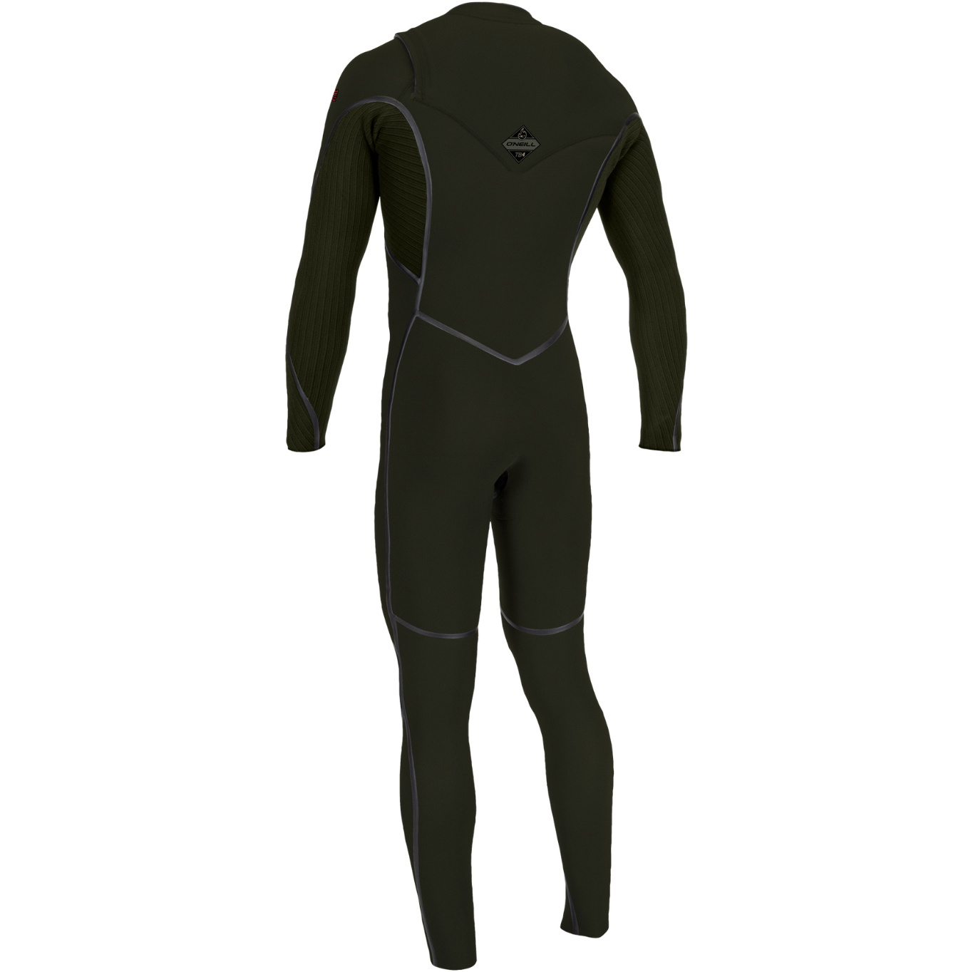 2026 O'Neill Mens Hyperfreak Fire+ 5/4mm Chest Zip Wetsuit 5677 - Ranger